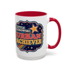 Little Lebowski Urban Achiever – Accent Color Mug – Modest Goals, Strong Coffee - Image 43