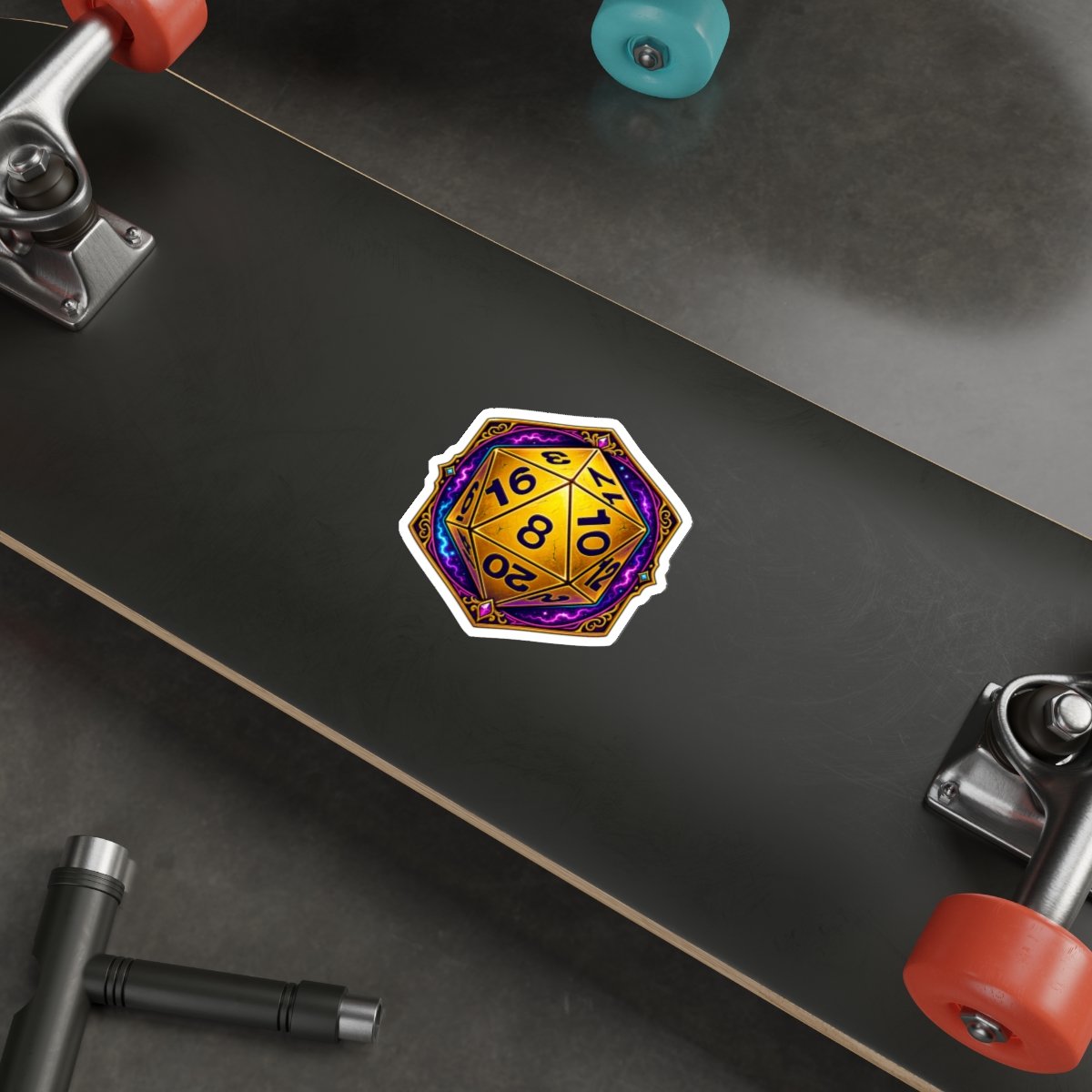 20-Sided Dice – Outdoor Sticker – Roll for Adventure - Image 14