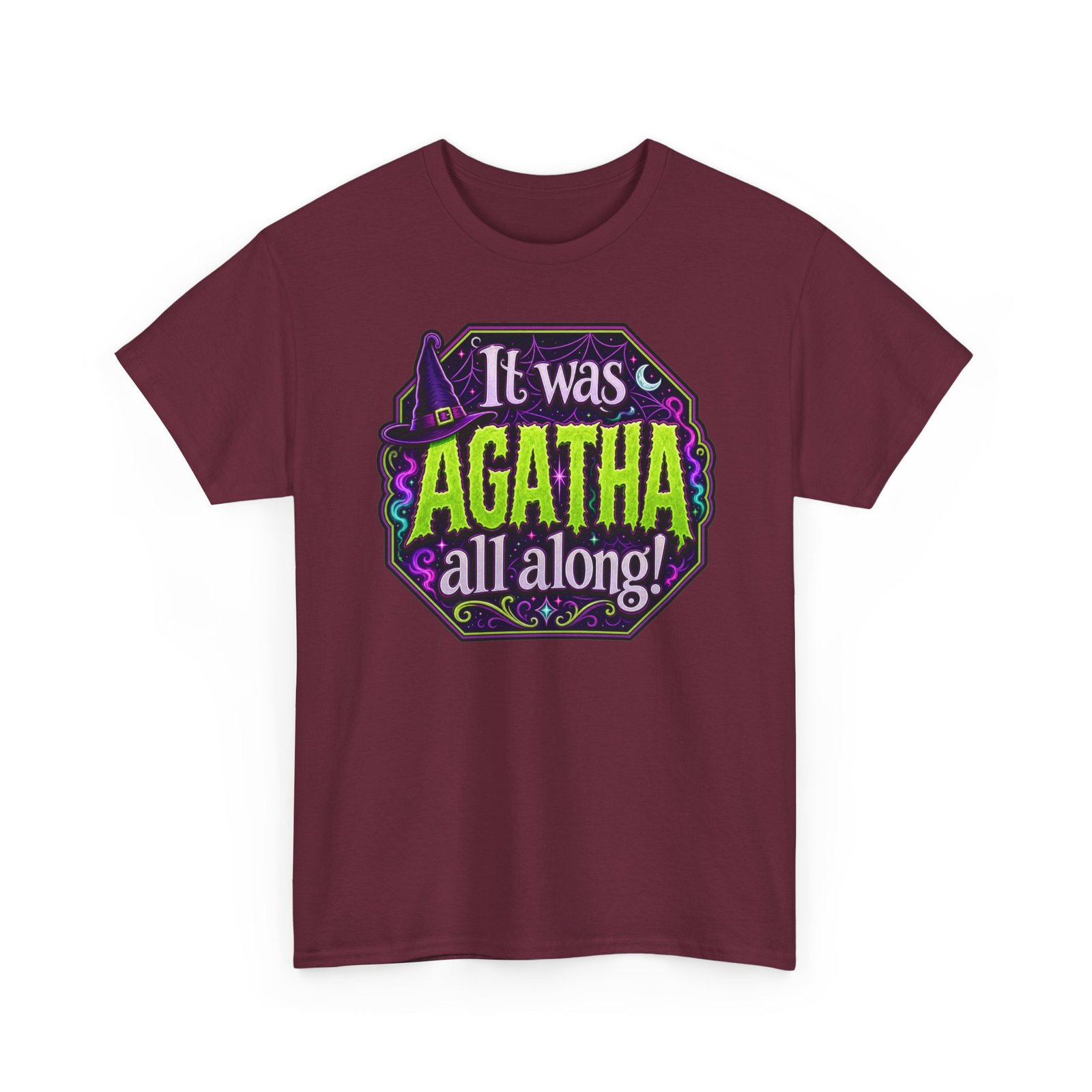It Was Agatha All Along – Unisex T-Shirt – The Ultimate Witchy Plot Twist - Image 14