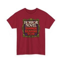 Horror Novel Summer Reading Club – Unisex T-Shirt – Gothic Book Lover - Image 24