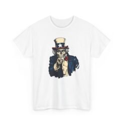 Zombie Uncle Sam - Unisex T-Shirt – He Wants Your Brains! - Image 11