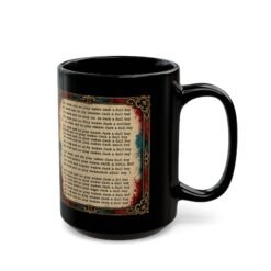 All Work and No Play – 11oz or 15oz Black Mug – A Sip of Madness - Image 5