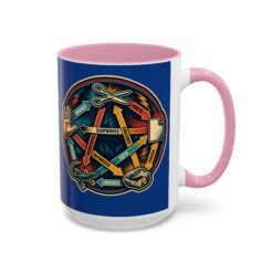 Rock Paper Scissors Lizard LLAP – Color Accent 11oz or 15oz Mug – Sip Long and Prosper - Image 41