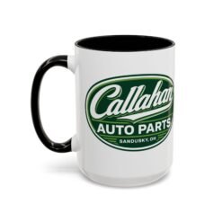 Callahan Auto Parts – Color Accent Mug – Sandusky’s Finest Coffee Fuel - Image 8