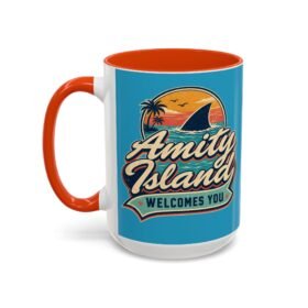 Amity Island - Color Accent Mug – Welcomes You (and the Shark)