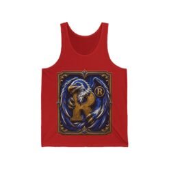 House of Eagle – Unisex Jersey Tank Top – Cool Wizarding School Style for Clever Minds - Image 15