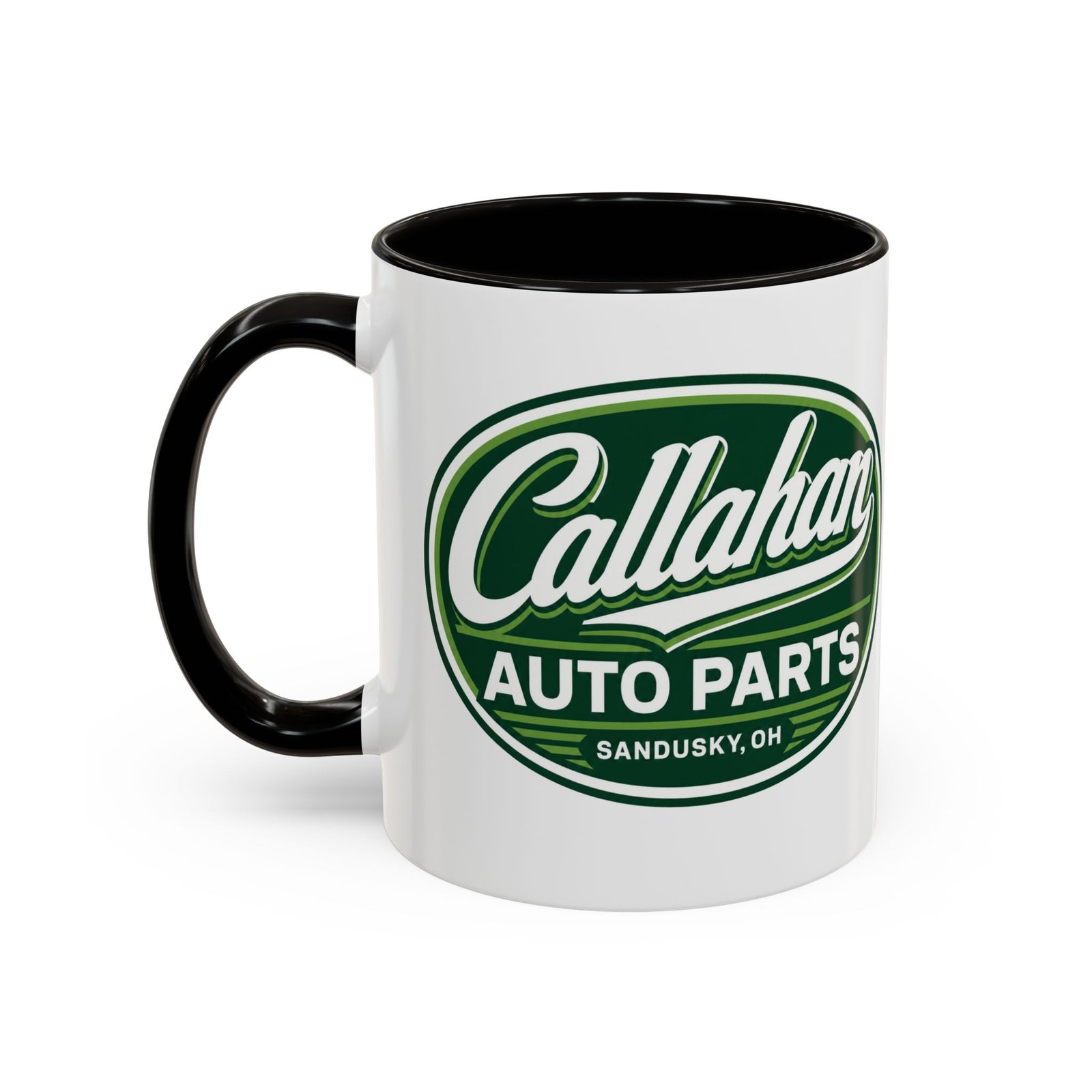 Callahan Auto Parts – Color Accent Mug – Sandusky’s Finest Coffee Fuel - Image 5