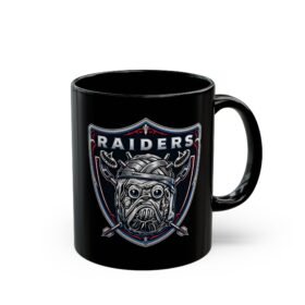 Tusken “Raiders” – Black Mug – Intergalactic Grit, Silver & Black Style