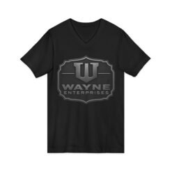 Wayne Enterprises – Unisex V-Neck T-Shirt – Executive Style from Gotham City