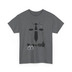 Police Officer - Unisex T-Shirt – Easy Funny Cop Halloween Costume - Image 19