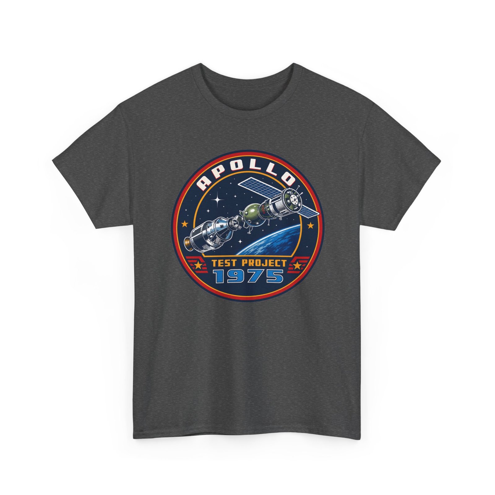 Apollo–Soyuz Test Project 1975 – Unisex T-Shirt – The Handshake in Space - Image 18