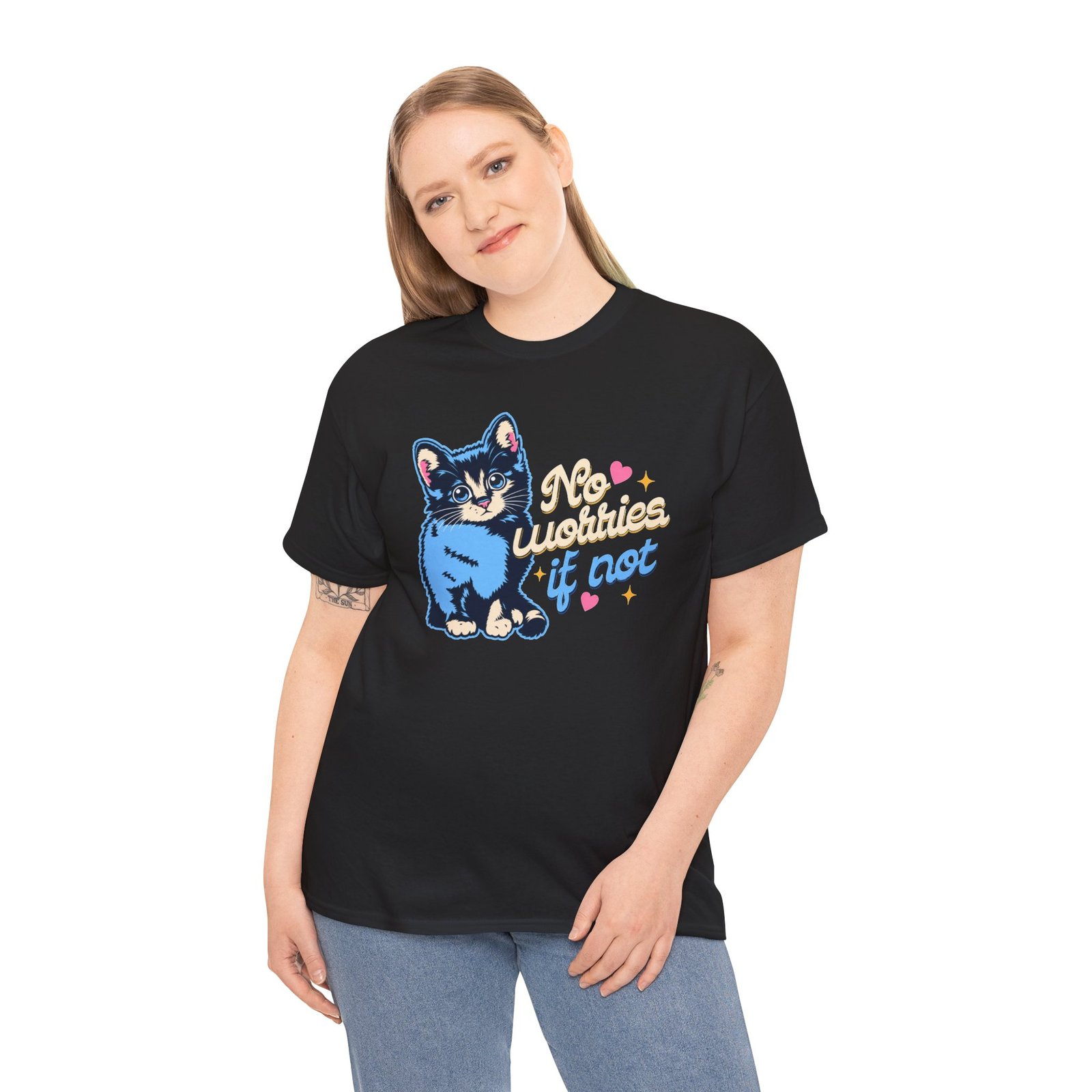 No Worries If Not – Unisex T-Shirt – Zero Pressure, Maximum Cuteness - Image 7