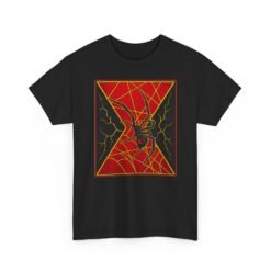 Black Widow – Unisex T-Shirt – Deadly Icon, Comic Book Style