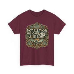 Not All Those Who Wander Are Lost – Unisex T-Shirt – A Tolkien Classic for Every Adventure - Image 11