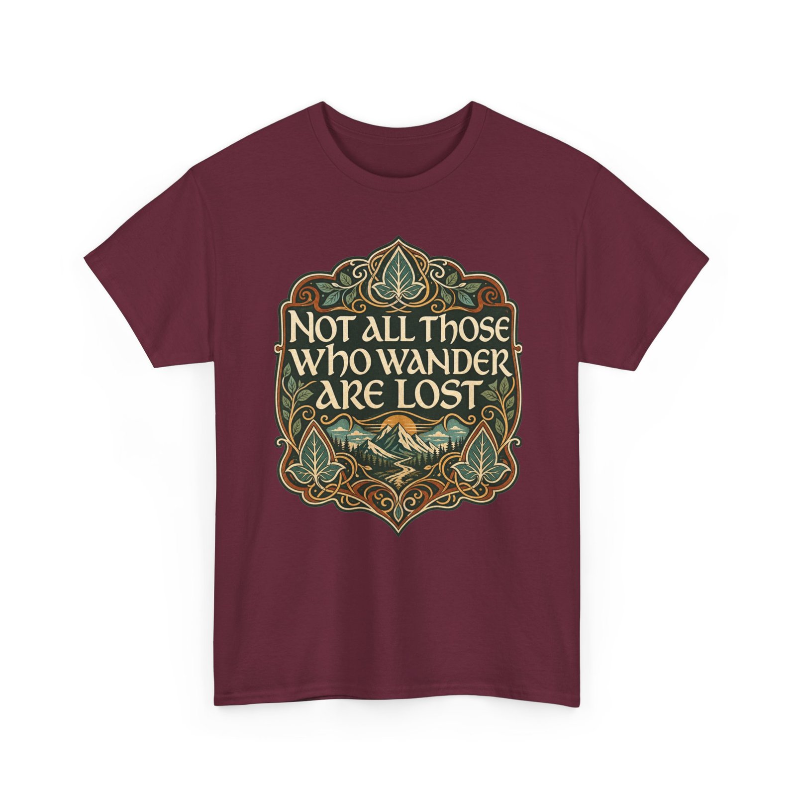Not All Those Who Wander Are Lost – Unisex T-Shirt – A Tolkien Classic for Every Adventure - Image 11