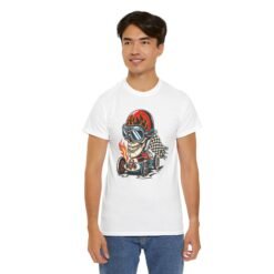 Death Race Skull – Unisex T-Shirt – Full Throttle to the Finish - Image 6