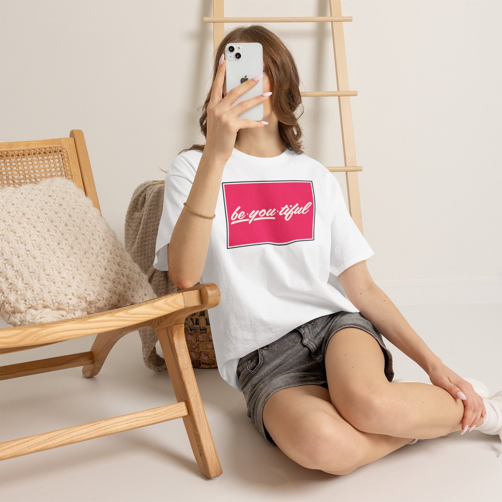 Be-You-Tiful – Unisex T-Shirt – The Best Look Is Being Yourself - Image 4