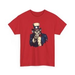 Zombie Uncle Sam - Unisex T-Shirt – He Wants Your Brains! - Image 20