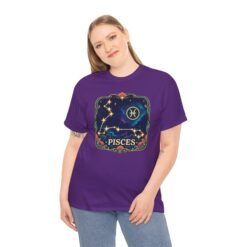 Pisces Constellation - Unisex T-Shirt – Go with the Flow - Image 6