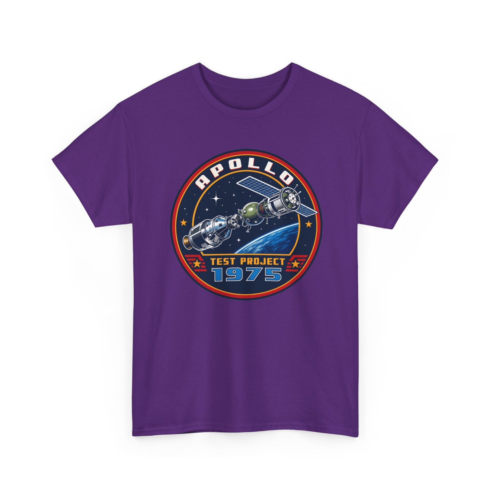 Apollo–Soyuz Test Project 1975 – Unisex T-Shirt – The Handshake in Space - Image 20