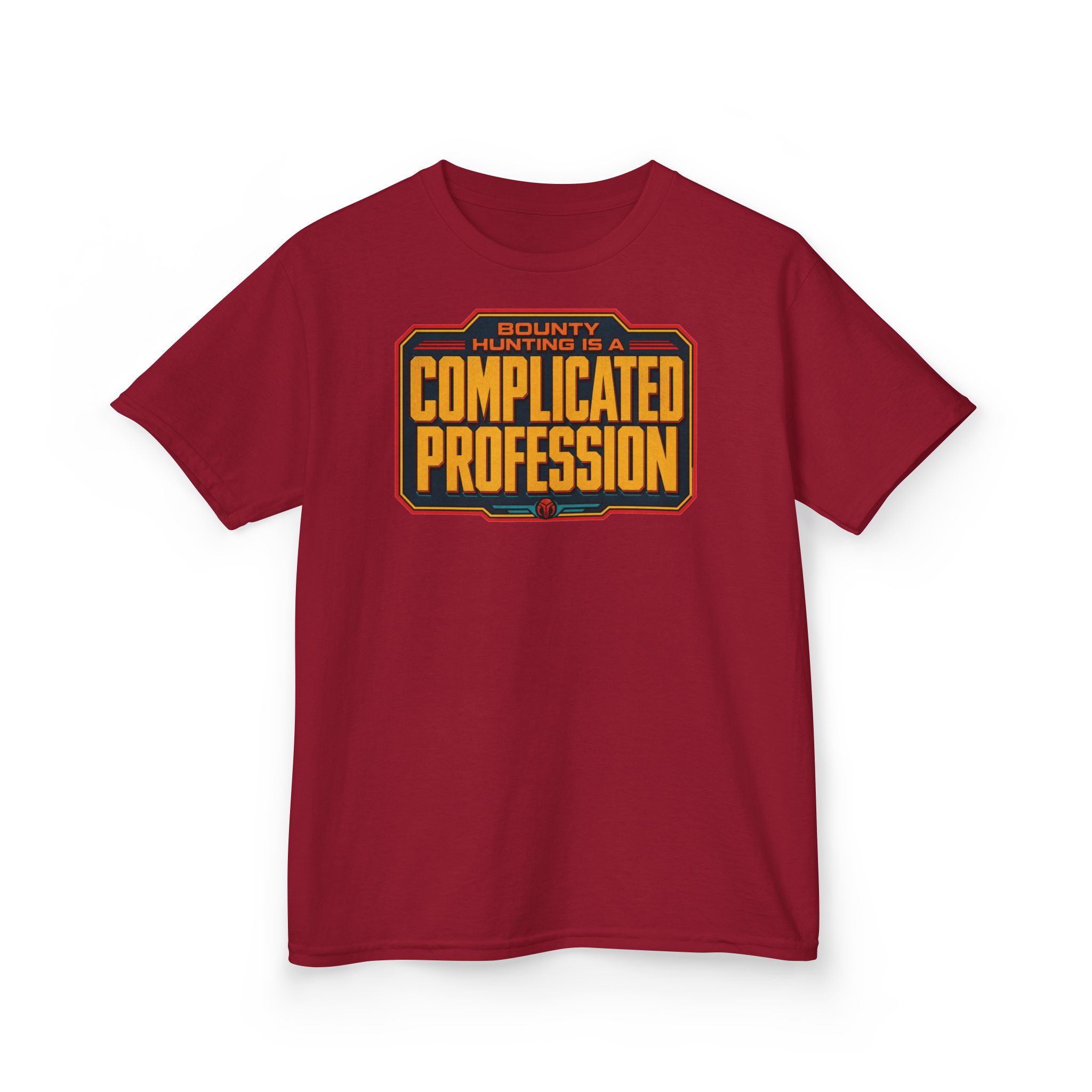 Bounty Hunting Is a Complicated Profession – Kids T-Shirt – Little Hunter, Big Mission - Image 9