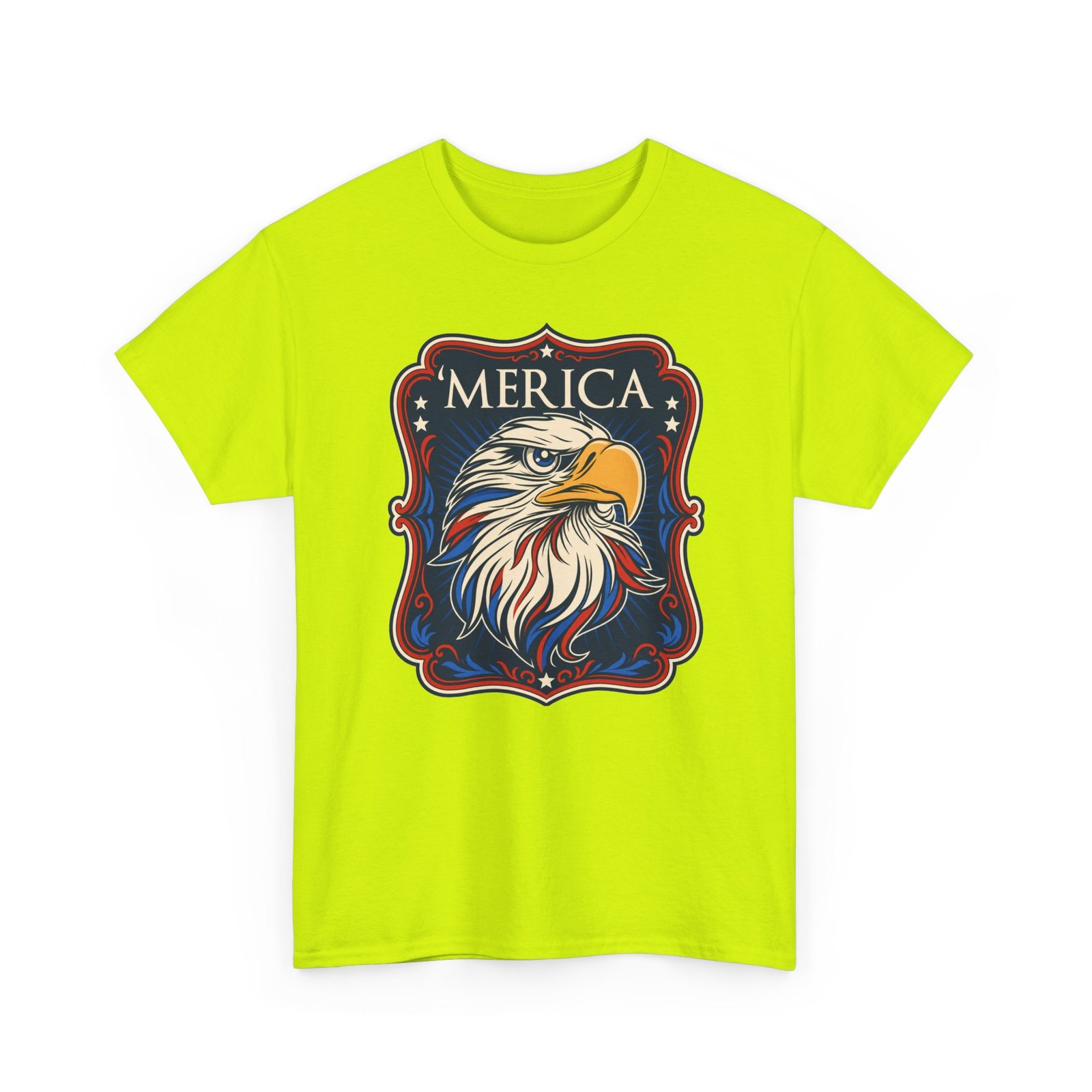 ’Merica - Unisex T-Shirt – Bald Eagle, Big Attitude - Image 28