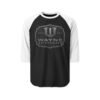 Wayne Enterprises – Unisex 3/4 Sleeve Raglan T-Shirt – Gotham Employee Edition