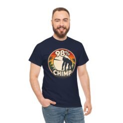 98% Chimp – Unisex T-Shirt – Embrace Your Inner Primate - Image 3