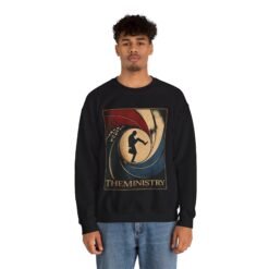 Licensed to Walk Silly - Unisex Sweatshirt – Monty Python Ministry of Silly Walks 007 Mashup - Image 6