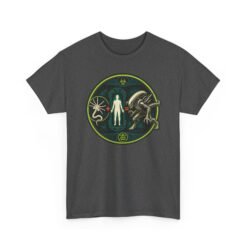 Alien Math – Unisex T-Shirt – Facehugger + Human = Xenomorph - Image 15