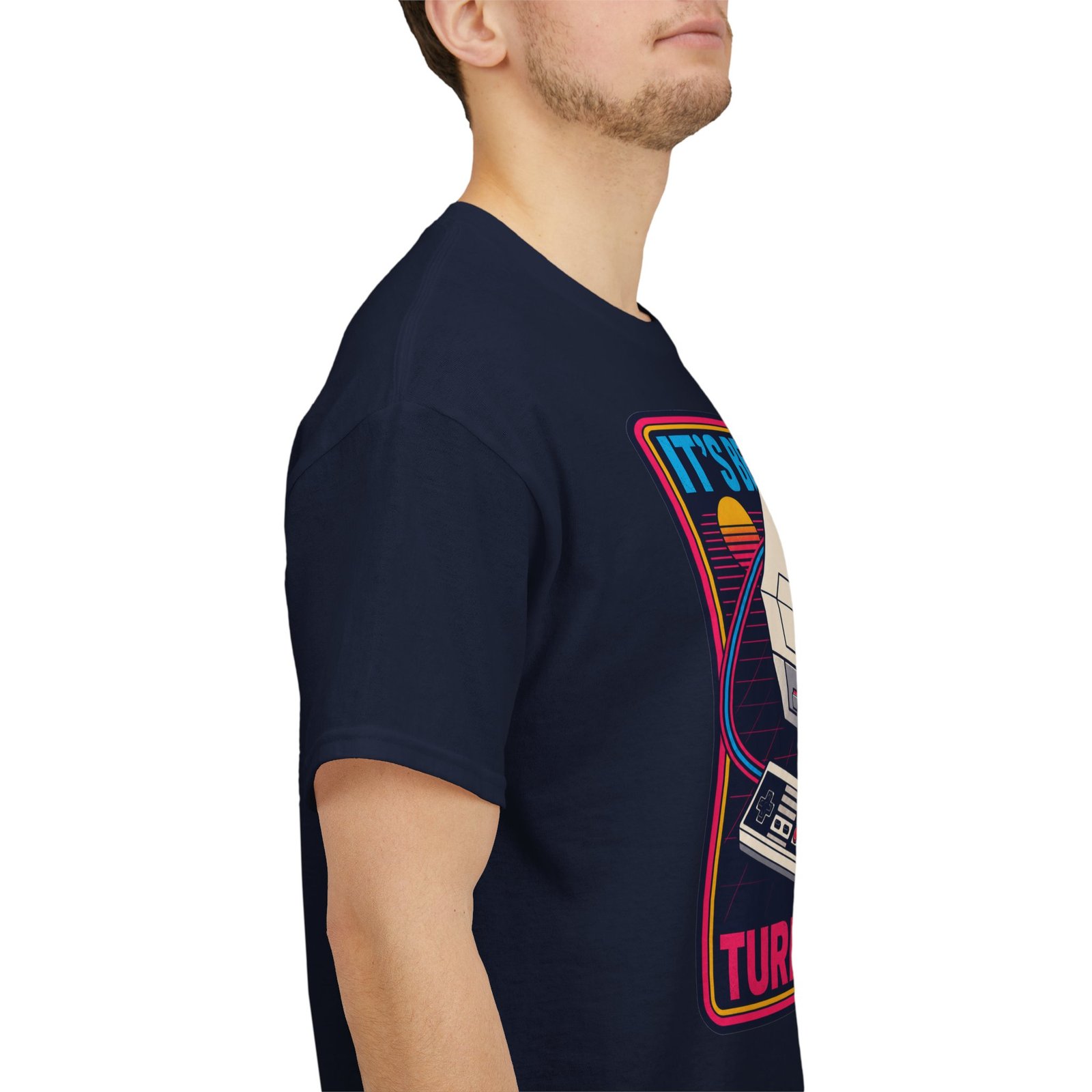 It’s Been a While Since You Turned Me On – Unisex T-Shirt – Retro Gamer Humor - Image 13
