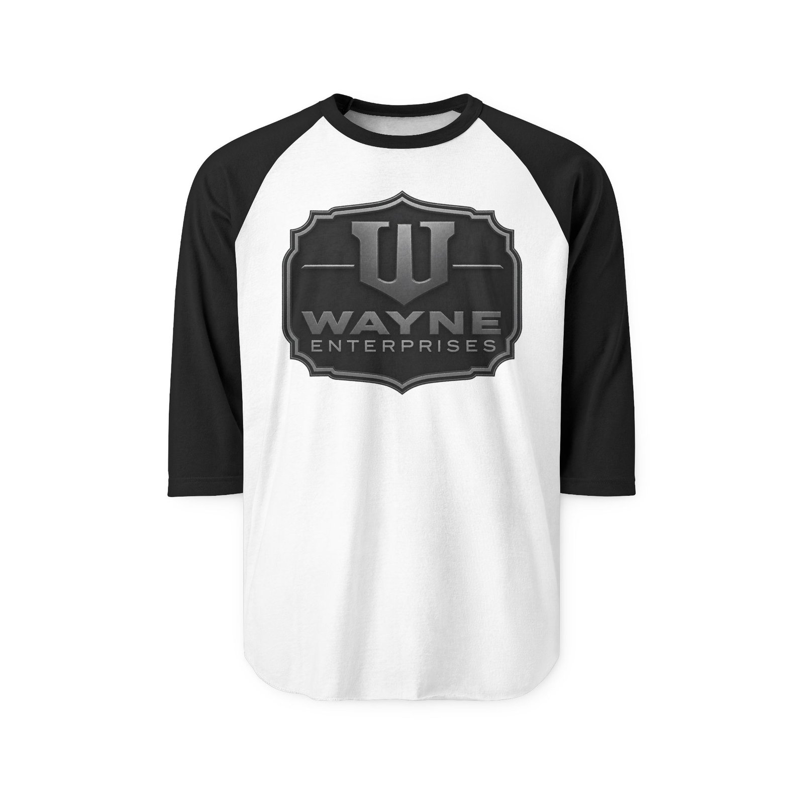 Wayne Enterprises – Unisex 3/4 Sleeve Raglan T-Shirt – Gotham Employee Edition - Image 9