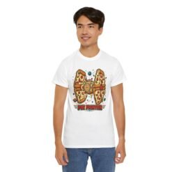 Pie Fighter - Unisex T-Shirt – Funny Pizza Space Fighter and Sci-Fi - Image 6