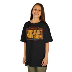 Alternative view of Bounty Hunting Is a Complicated Profession – Kids T-Shirt – Little Hunter, Big Mission