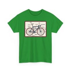 Know Your Bike – Unisex T-Shirt – Two-Wheeled Anatomy Lesson - Image 16