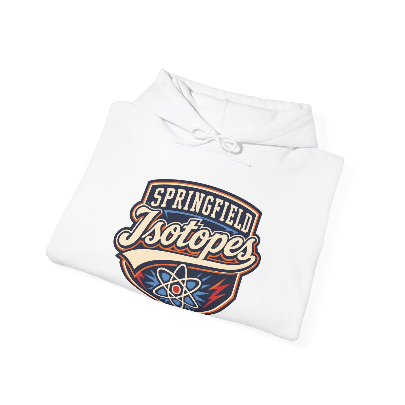 Springfield Isotopes – Unisex Hoodie – Cartoon Team, Real Fan Energy - Image 4
