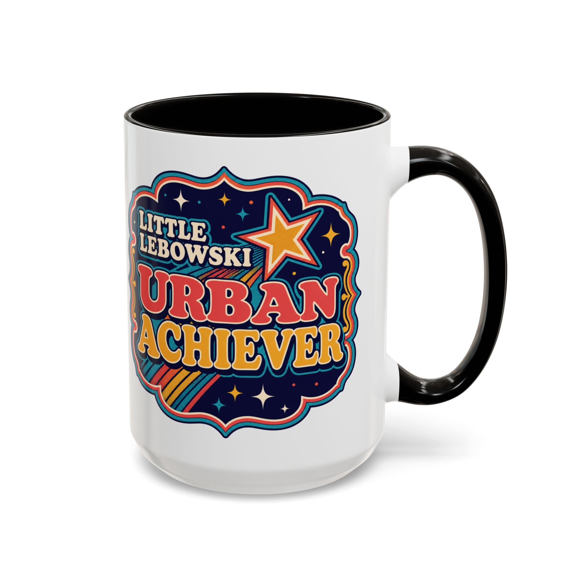 Little Lebowski Urban Achiever – Accent Color Mug – Modest Goals, Strong Coffee - Image 25