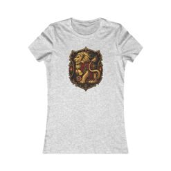 House of Lion – Women’s T-Shirt – Bold Heart, Wizarding School Courage - Image 8