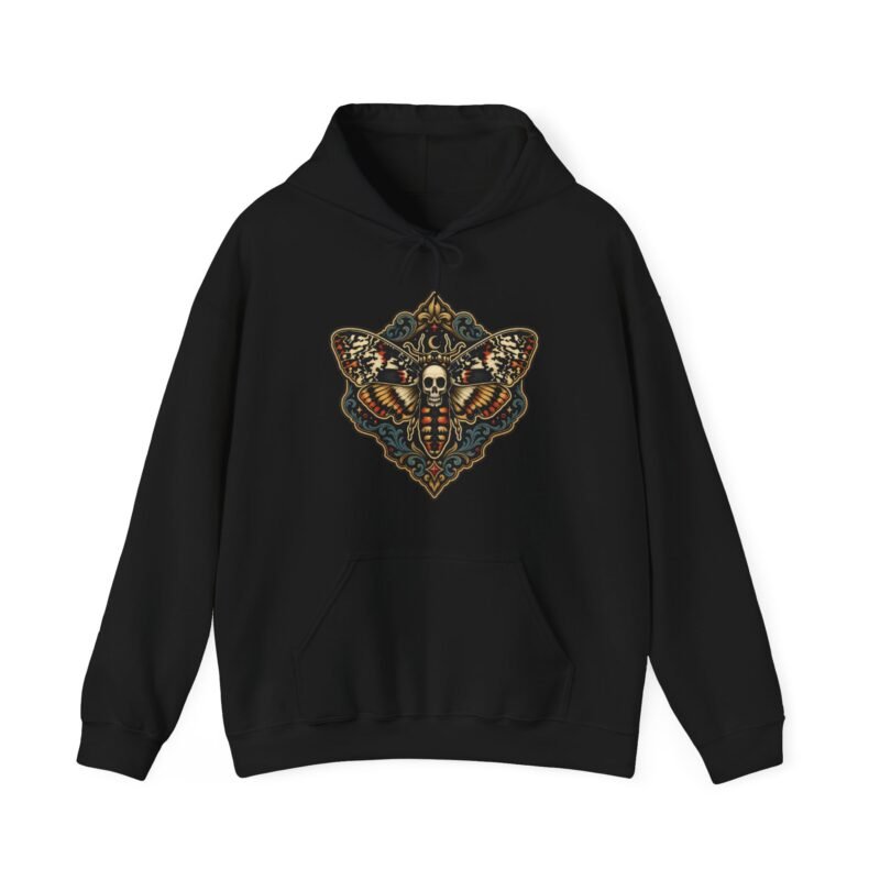 Death's-Head Moth - Unisex Hoodie – Bold. Mysterious. Unmistakably Cool.