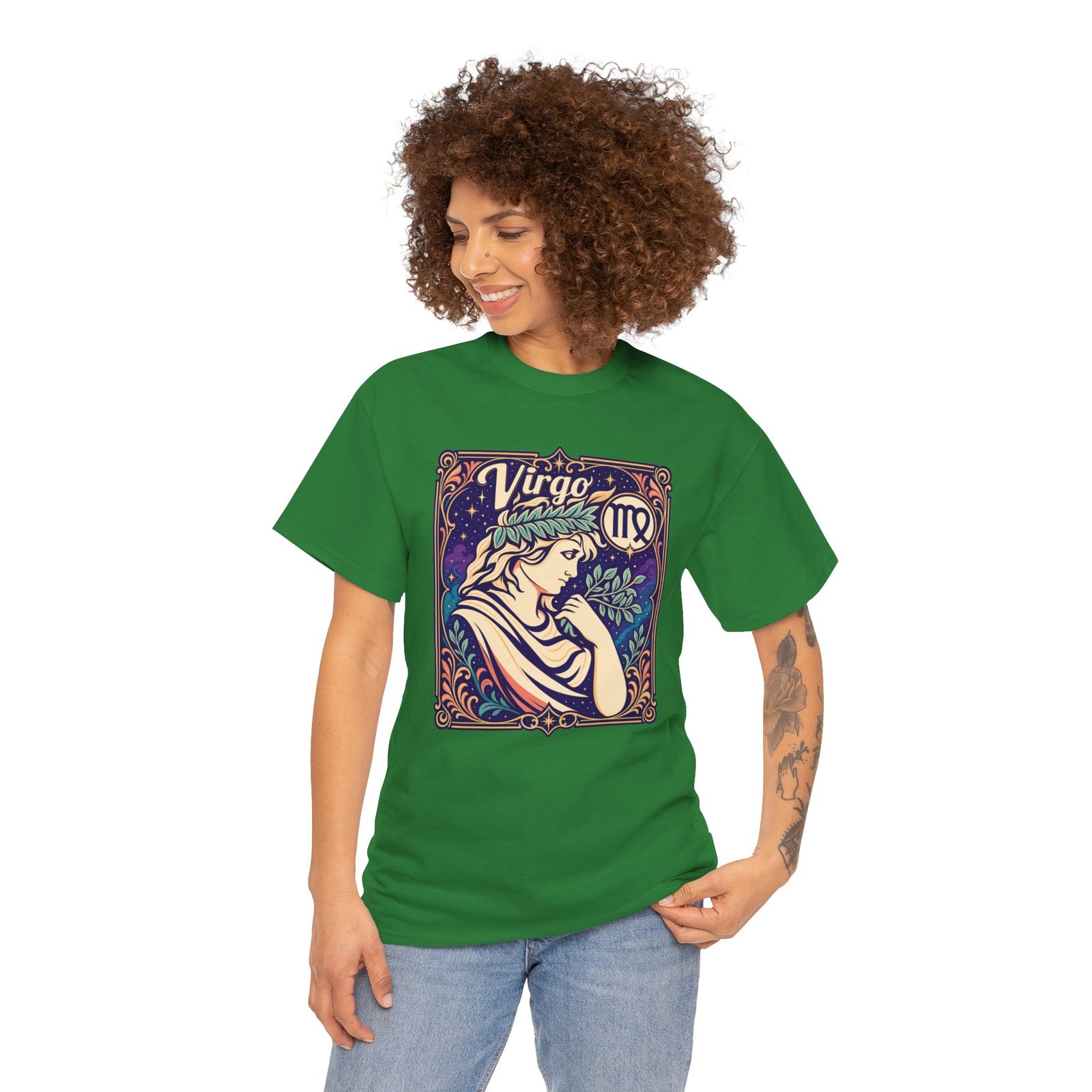 Virgo Zodiac - Unisex T-Shirt – Detail-Driven, Earth-Grounded - Image 5