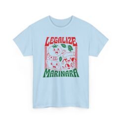 Legalize Marinara - Unisex T-Shirt – Funny Retro Pizza and Italian Food - Image 11