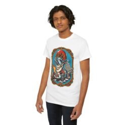 Death Race Skull – Unisex T-Shirt – Full Throttle to the Finish - Image 4