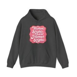Women’s Rights Are Human Rights – Unisex Hoodie – Warmth with a Voice - Image 11