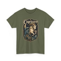 Capricorn Zodiac - Unisex T-Shirt – Sea-Goat, Astrology and Earth Sign - Image 12