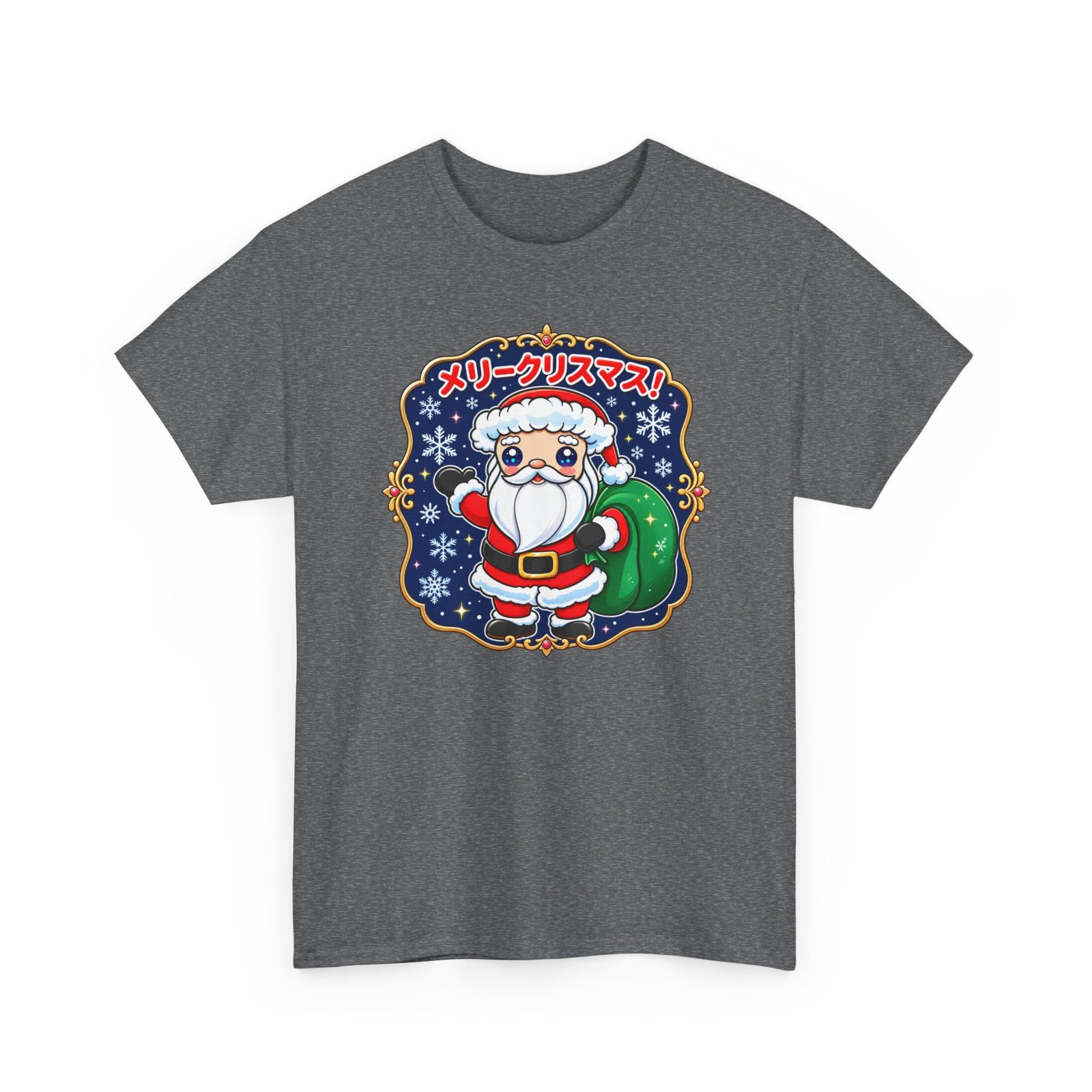 Kawaii Santa - Unisex T-Shirt – メリークリスマス with Extra Cute - Image 12