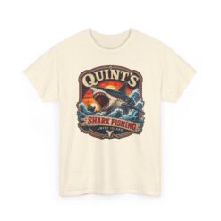 Quint’s Shark Fishing – Unisex T-Shirt – Amity’s Finest Shark Hunter - Image 17