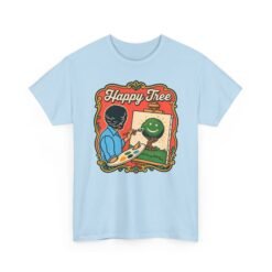 "Happy Tree" Unisex T-Shirt – Peace, Paint, and Positivity