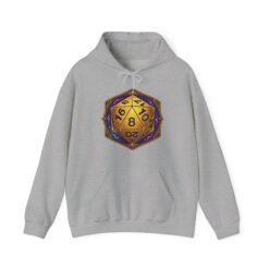 20-Sided Die - Unisex Hoodie – D20 Tabletop RPG & Gamer - Image 18