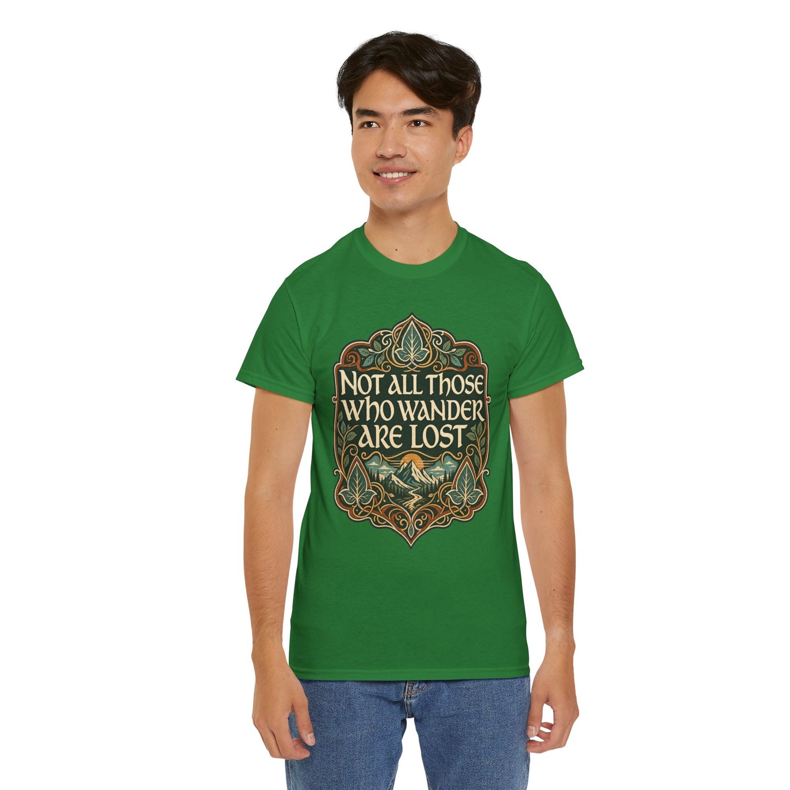 Not All Those Who Wander Are Lost – Unisex T-Shirt – A Tolkien Classic for Every Adventure - Image 6