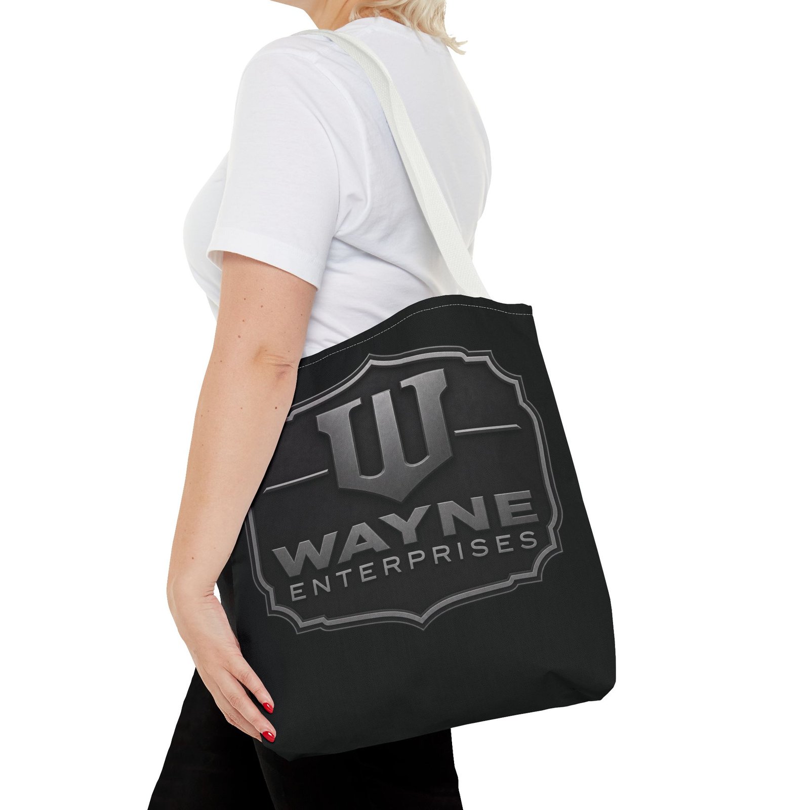 Wayne Enterprises – Tote Bag – Classified Gotham Cargo - Image 11
